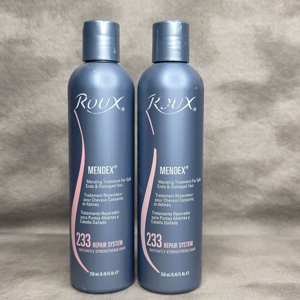 (X2) Roux Mendex 233 Mending Treatment For Split Ends & Damaged Hair 8.45 oz